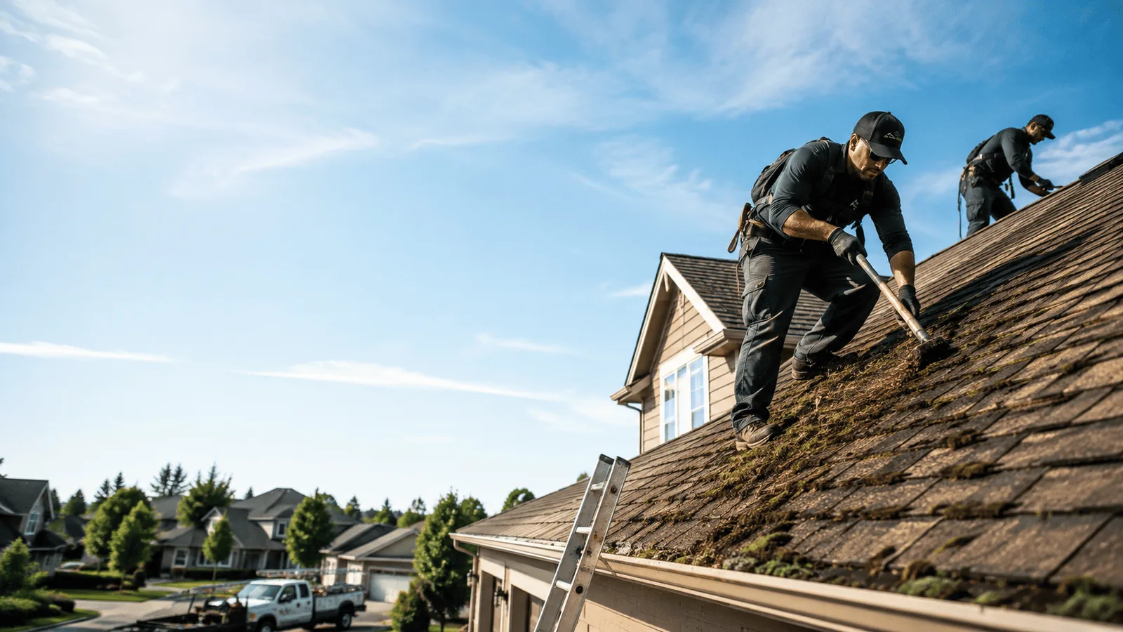 Roof Moss Removal in Wolf, WY near me